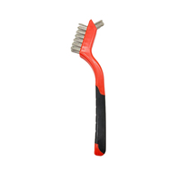 Vente directe usine OEM Brosse de polissage Tongshun avec poils en laiton et acier inoxydable, manche en plastique de 3 longueurs pour le nettoyage des armes à feu