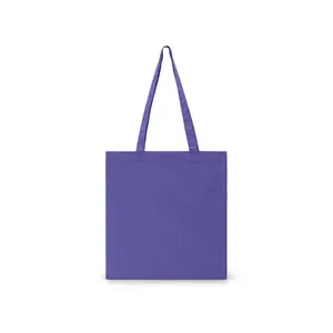 Bolsa de Mano Cuadrada de Algodón Personalizable, Protección UV, Talla Única, Uso Casual y Promocional, Italia - Product Image 1