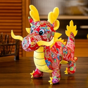 ปีมังกร มิ่งขวัญ ตุ๊กตา ดอกไม้ บัลลังกา ดูราศี ตุ๊กตามังกร - Product Image 2