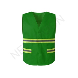 เสื้อกั๊กสะท้อนแสงแบบขายส่ง ปักโลโก้ข้อความตามสั่ง เสื้อกั๊กทำงานแบบมองเห็นได้ชัดเจน ชุดทำงานก่อสร้าง เสื้อกั๊กนิรภัยสำหรับวิศวกร - Product Image 1