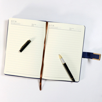 Boîte-cadeau d'emballage personnalisée Cahier à couverture rigide B5,A5,A6 Pu Cadeau gravé au laser logo boucle unique loquet carnet de notes carnet de notes