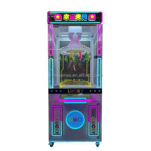 Máquina de Juego Arcade de Gancho con Monedas <span class=keywords><strong>Tuka</strong></span> de Fábrica, con Luz LED de Neón, para Parques de Atracciones y Centros de Juego - Product Image 3