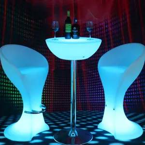 Party Round Table Counter Beleuchtete Schreibtisch dekoration Bar Leuchtendes Konzert Nachtclub Cocktail Schreibtisch RGB Nacht lampe