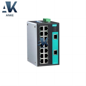 MOXA สวิตช์อีเธอร์เน็ต 16 พอร์ตที่ไม่ถูกการจัดการ EDS-316 - Product Image 1
