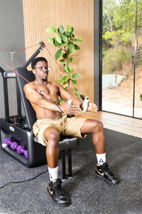 Panca Pesi Elettrica Regolabile Intelligente Pieghevole <span class=keywords><strong>per</strong></span> Allenamento di Forza a <span class=keywords><strong>Casa</strong></span>, Pronta <span class=keywords><strong>per</strong></span> la Spedizione con Porta Manubri - Product Image 3