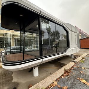 Espace capsule house Hôtel de luxe resort villa <span class=keywords><strong>chalet</strong></span> logement Extensible navire maison modèle d'échantillon - Product Image 5