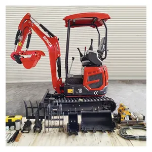 Trung Quốc bán buôn máy xúc nhỏ EPA Crawler Mini Digger 1 tấn 2 tấn 3.5 tấn giá thủy lực Bagger Mini Máy xúc để bán