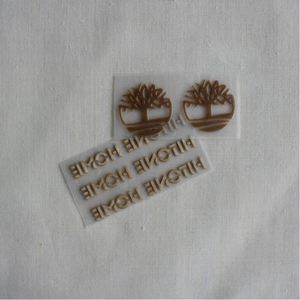 Tagless Iron on Neck 3D Silicone Heat Transfer LOGO Care PU Label Sticker Garment Labels for T-<b>shirt</b> Clothing - Product Image 2