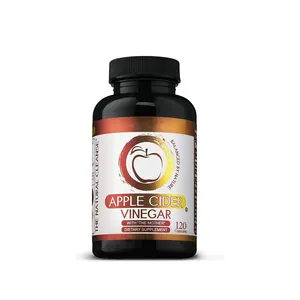 Tùy chỉnh nhãn hiệu riêng Apple Cider Vinegar chay viên nang với mẹ giúp khỏe mạnh giảm cân giúp đường ruột tiêu hóa