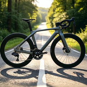 Bicicletta da Corsa Leggera per Adulti T10 Pro, Telaio in Carbonio Completo, Cerchi in Carbonio da 60mm, Gruppo Elettronico Wireless, Bici da Corsa Aero - Product Image 3