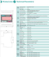Compteur d'électricité numérique triphasé 4x3 Compere KPM312-1B2B3B4B-WI compatible IoT - Surveillance intelligente de l'énergie multi-circuits sur rail DIN 0.5S