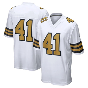 2025年卸売ニューオーリンズセインツアメリカンフットボールユニフォーム男性刺繍ラグビージャージー高品质アメリカンフットボールジャージー - Product Image 3