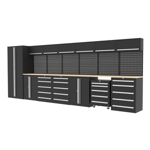 Armoire à outils de haute qualité JZD pour l'extérieur, meuble de rangement pour garage, établi pour garage personnel - Product Image 5