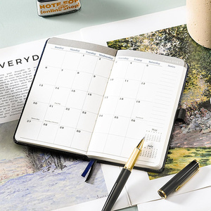 Planificateur de gestion du temps écologique à spirale A5, 365 jours, agenda annuel et hebdomadaire pour le bureau, de haute valeur - Product Image 4