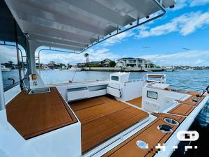 33ft 10m Aluminium Twin Hull Cabin Cruiser Motor Yacht Power Speed Boat <span class=keywords><strong>Bateau</strong></span> <span class=keywords><strong>de</strong></span> pêche Catamaran à vendre - Product Image 6