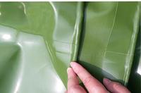 Bâche en tissu enduit PVC TAK de haute qualité anti-UV 300gsm-1400gsm pour camion, tente, extérieur, imperméable, verte, en rouleau