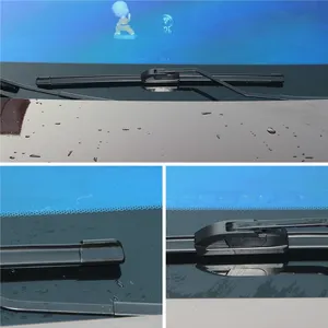 Otomobil parçaları metal çerçeve silecek bıçak yeni tip düz pencere cam sileceği blade 14 "16" 17 "18" 19 "20" 21 "22" 24 "26"