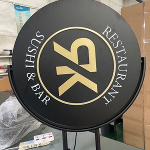 Bên ngoài quảng cáo chiếu sáng biển quảng cáo cửa hàng Vòng signage Thông tư quảng cáo chân không ánh sáng Hộp ngoài trời dẫn ánh sáng Hộp dấu hiệu - Product Image 5