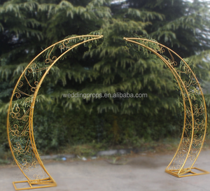 Decorazione di nozze supporto per arco di <span class=keywords><strong>fiori</strong></span> <span class=keywords><strong>fiori</strong></span> arco in metallo supporto per <span class=keywords><strong>fiori</strong></span> per fondale di nozze - Product Image 2