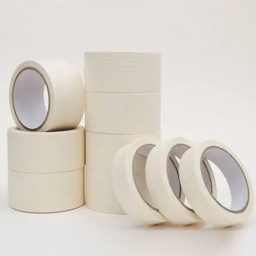 Hot Sale Crepe Paper Masking Tape Di Taglio Jumbo Rolls Masking Paper Tape