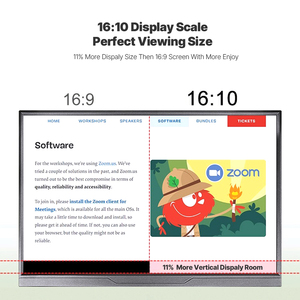 18.5 inch IPS 1920x1080p không có cảm ứng Extender tương thích màn hình di động cho điện thoại máy tính xách tay máy tính - Product Image 3