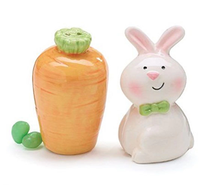 Saladier et poivrière en céramique en forme de <span class=keywords><strong>lapin</strong></span> adorable pour Pâques, pot à épices animal - Product Image 5