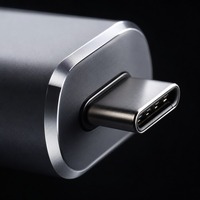 Hub USB-C 7-en-1 en aluminium avec sortie 4K et alimentation 100W, adaptateur répartiteur multi-ports pour ordinateur portable et photographie – En stock