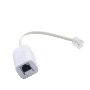 Divisor de módem VDSL <span class=keywords><strong>ADSL</strong></span> de puerto único RJ11, filtro Micro <span class=keywords><strong>ADSL</strong></span> Simple para piezas de telecomunicaciones, 1 unidad - Product Image 1
