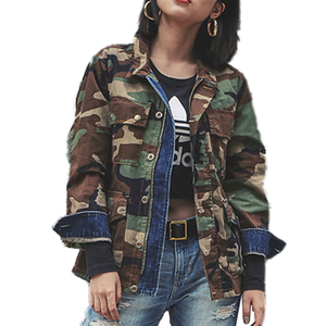Fabricant Emersongear <span class=keywords><strong>Veste</strong></span> de camouflage mince et décontractée pour l'extérieur pour dames Vestes de printemps longues tactiques pour femmes - Product Image 1