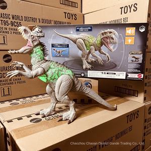 Jouet de <span class=keywords><strong>dinosaure</strong></span> en gros, modèle de <span class=keywords><strong>dinosaure</strong></span> Tyrannosaurus du monde jurassique américain thaïlandais, système de son et de lumière, jouets pour enfants HNT63 - Product Image 5