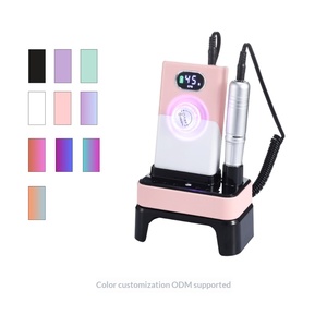 Lampe de manucure rechargeable 2-en-1 avec lime à ongles électrique et dissolvant de vernis, sans chauffage, outil portable - Product Image 2