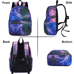 Zaini Scolastici per Bambine con Logo Personalizzato, Set con Borsa per il Pranzo - Product Image 2