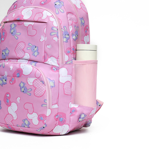 Mochila Escolar Infantil Unisex de Gran Capacidad, Impermeable, de Nailon, Linda y Casual, con Conejo - Product Image 1