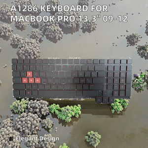 Nuevo Teclado para MacBook Pro 13.3\" A1286, Distribución US UK RU, Retroiluminación LED para Modelos 2009-2012 - Product Image 2