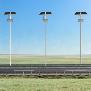 <span class=keywords><strong>Faro</strong></span> a <span class=keywords><strong>LED</strong></span> <span class=keywords><strong>Solare</strong></span> Super Luminoso da Stadio per Sport da 400W 500W 600W 700W 800W in Alluminio con Due Pannelli, Impermeabile IP66, Fascio di 90 Gradi - Product Image 2