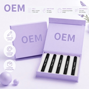 Abrltino Venta al por mayor de fábrica Esmalte de uñas en bolígrafo sin HEMA ni TPO, con purpurina, 3 en 1, <span class=keywords><strong>Gel</strong></span> de color para decoración de uñas, Bolígrafo de <span class=keywords><strong>gel</strong></span> de un solo paso - Product Image 6