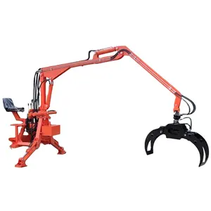 Trang trại máy kéo 3 điểm Hitch đăng nhập vật lộn Crane