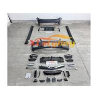 XLstyling Car Conversion Upgrade Facelift Body Kit Pare-chocs Avant Arrière C63 Bodykit pour Mercedes Benz Classe C W204 07-14