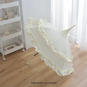 Encantador Paraguas de Encaje, <span class=keywords><strong>Bloqueador</strong></span> Solar, Paraguas de Viaje para Sol y Lluvia, Encantador y Versátil para un Look Moderno, Accesorios de Encaje - Product Image 6