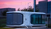 Capsule spatiale 20/40 pieds, hub multifonctionnel de haute technologie, usage résidentiel et commercial, pour le travail, la vie et diverses applications