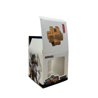 Cajas de Papel Pequeñas para Juguetes Infantiles con Logotipo Personalizado, Cajas de Regalo y Cajas con Ventanas Transparentes