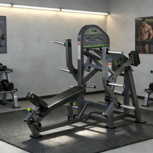 Máquina de <span class=keywords><strong>Press</strong></span> de Pecho <span class=keywords><strong>Inclinado</strong></span> para Entrenamiento de Fuerza Comercial, Construcción de Acero Duradero, <span class=keywords><strong>Press</strong></span> de Pecho <span class=keywords><strong>Inclinado</strong></span> Ajustable para Gimnasio - Product Image 1