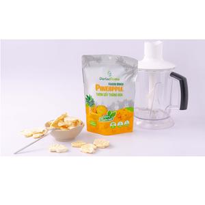 Piña Deshidratada en Rodajas de Color Amarillo Claro de Alta Calidad, Refrigerio de Piña Liofilizada OEM, Logotipo/Diseño Personalizado de Vietnam, Empaquetado a Granel - Product Image 1