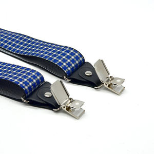 <span class=keywords><strong>Bretelle</strong></span> Vintage da Uomo a Quadri, <span class=keywords><strong>Bretelle</strong></span> a Y con 4 Clip, <span class=keywords><strong>Bretelle</strong></span> per Adulti 120cm*3.5cm - Product Image 5