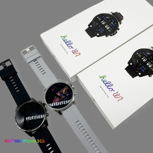 Android iOS schermo rotondo orologio intelligente ciao w1 uomini monitoraggio della salute in acciaio inox HW5 max ultimate - Product Image 1