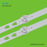 Tira de Retroiluminación LED RH-1456 para TV LED de 65 Pulgadas LED65D07A-ZC29AG-01/T/E LU65C51 LE65K6500UA LS65AL88A81