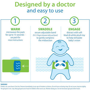 Productos de Tendencia 2026, Nuevas Llegadas, Faja Abdominal Térmica Personalizada, Calma la Panza del Bebé con un Calor y Compresión Suaves - Product Image 3