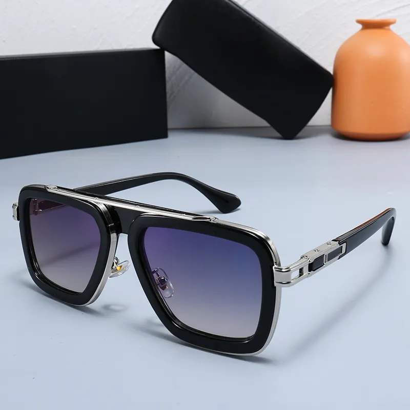2022 New Arrivals Fashion Designer Vintage Luxury Oversized Trendy Shades Sunglasses Sun Glasses men