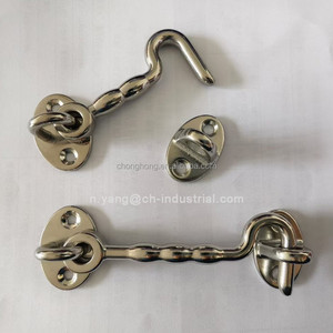 Thuyền Phần Cứng Trường Hợp Hasp Staple Khóa Chuyển Đổi Latch Khóa Nhiệm Vụ Nặng Nề Cabin Móc Và Mắt Latch Cổng 316 Thép Không Gỉ Cửa Latch - Product Image 5