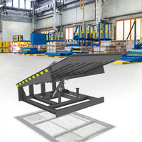 Niveleur de quai télescopique hydraulique électrique automatique de 10 tonnes pour entrepôt et chargement de conteneurs
